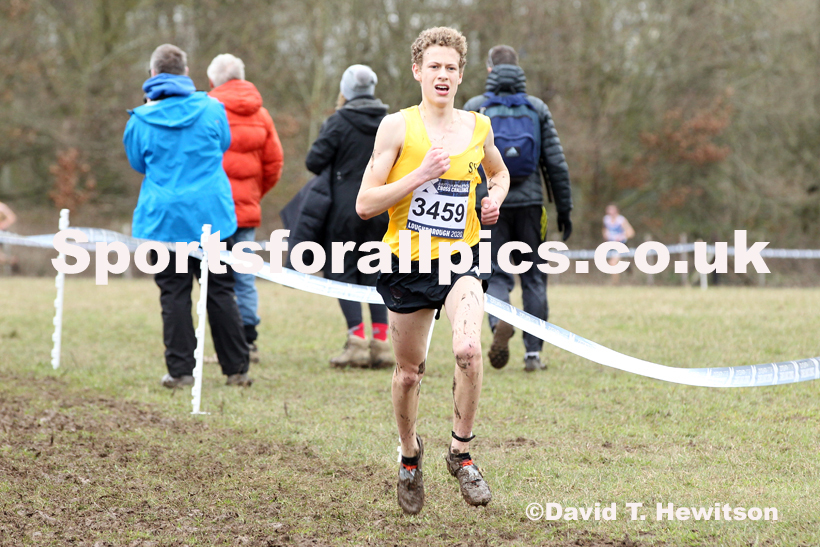 Mens under-17s, 2020 British Athletics Inter Counties Cross Country Champs., Prestwold Hall, Loughborough. Photo: David T. Hewitson/Sports for All Pics